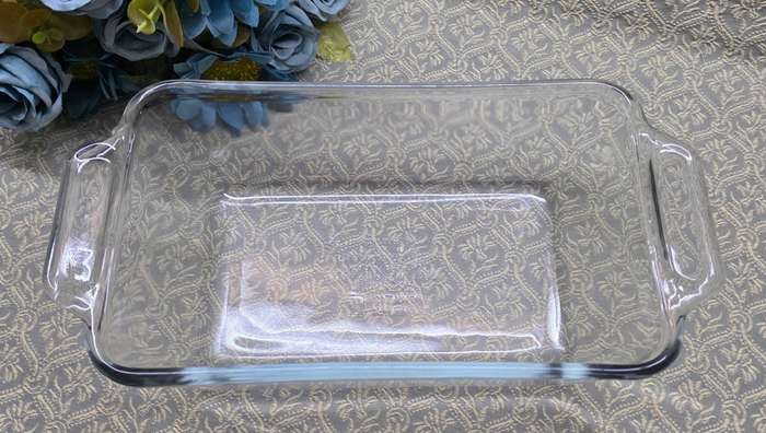 Vintage Anchor Glass Oven Bowl  USA