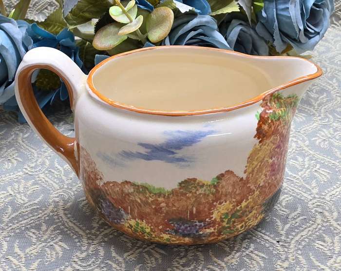 Royal Doulton Woodley Dale Sugar Bowl & Milk Pourer  England