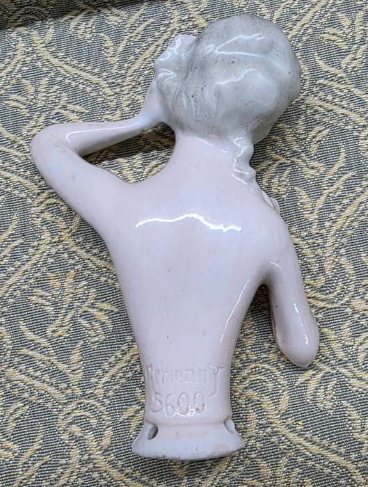 Vintage German Half-Doll Pincushion Ladies