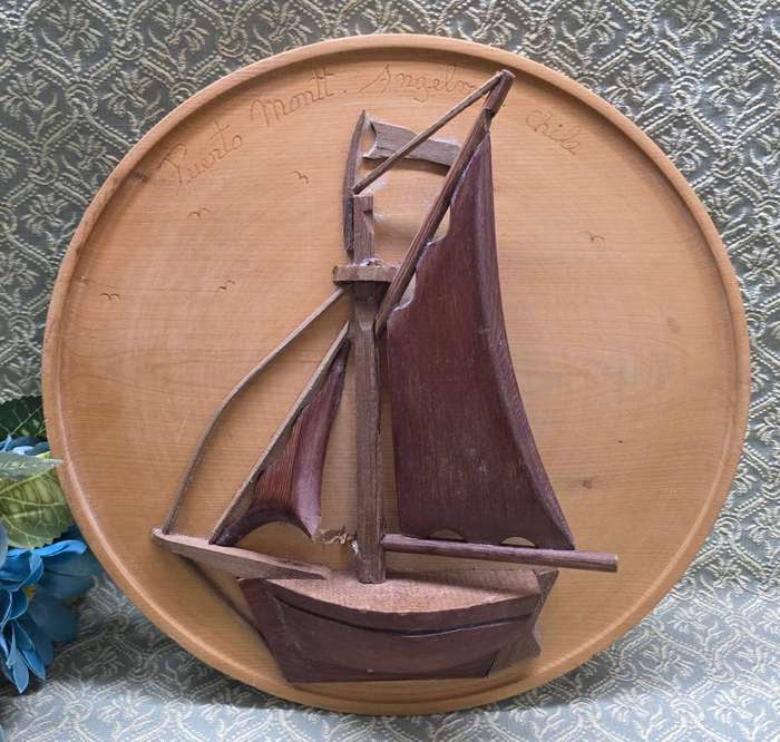 Wooden wall ornament
