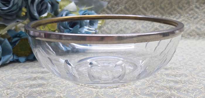 EPNS GLASS BOWL