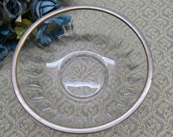 EPNS GLASS BOWL