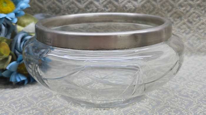 EPNS GLASS BOWL