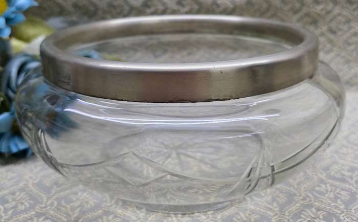 EPNS GLASS BOWL