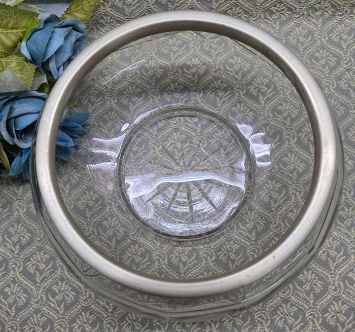 EPNS GLASS BOWL