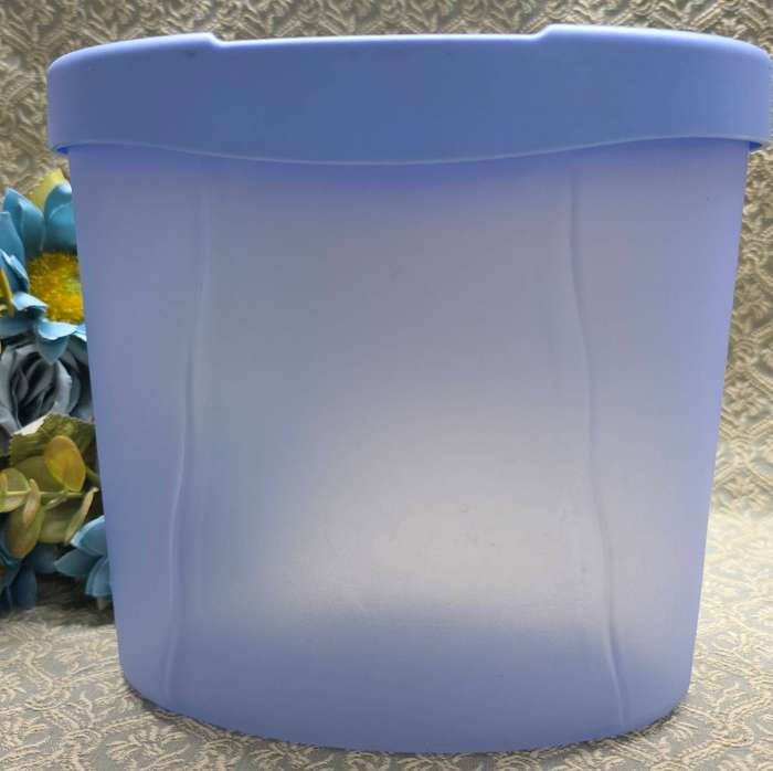 BLUE TUPPERWARE CONTAINER