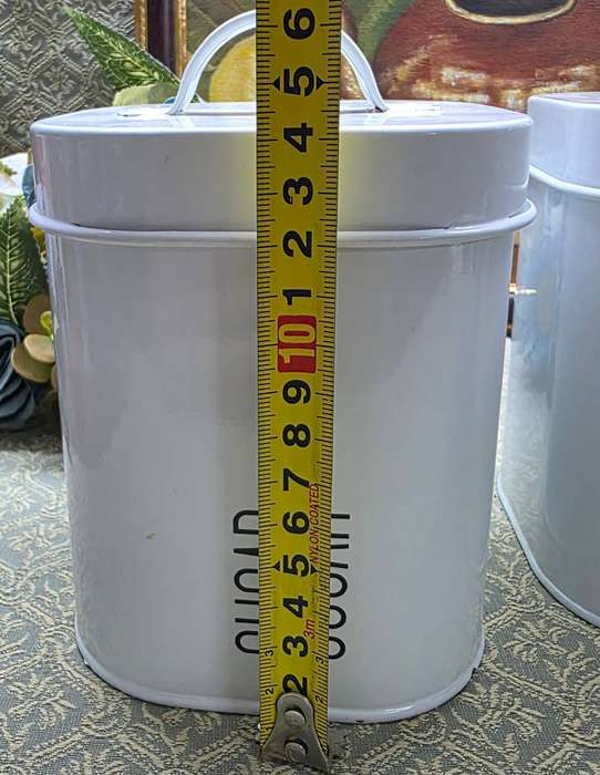 Three Metal Canisters for Your Kitchen