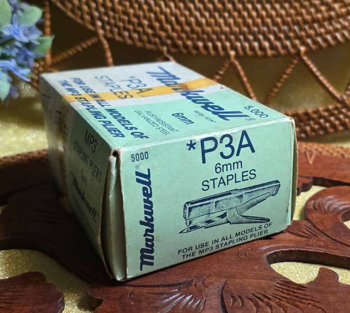 MARKWELL P3A 1/4" (6mm) Staples