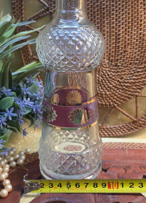 1970`S ITALIAN GLASS DECANTER | DECOR | HOME | VINTAGE |