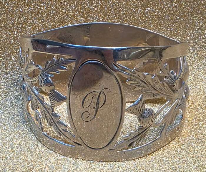 Vintage Silver Serviette Ring  25.28 g