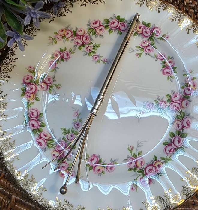 Vintage Silver Martini Stir Rod  5.62 g