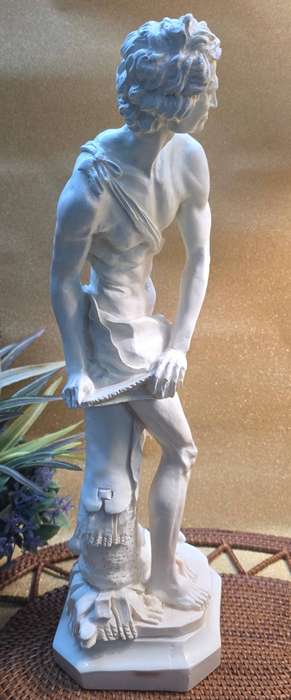 Resin Male Greek Style Statue