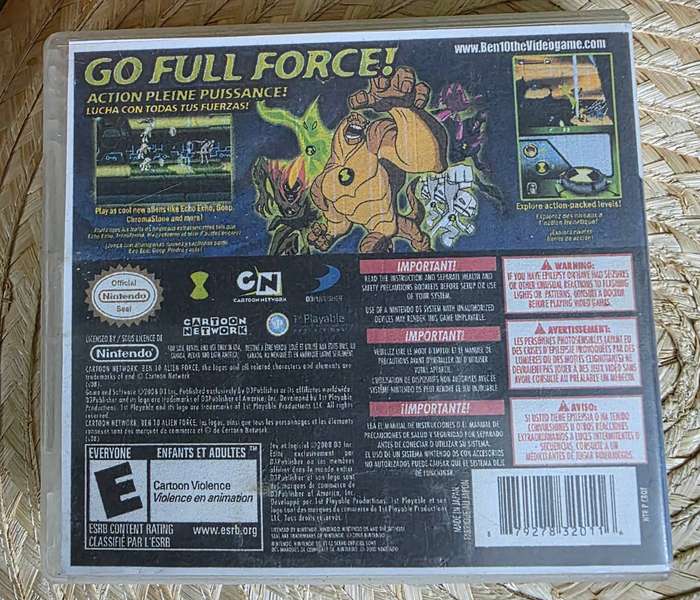 Nintendo DS - Ben 10 Alien Force