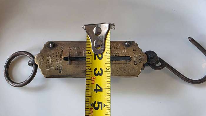 Salter`s Pocket Balance made in England Scale