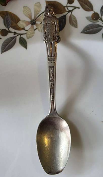 Carlton Silver Plate Marie Spoon, 1930's Spoon