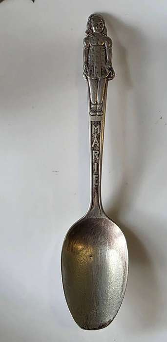Carlton Silver Plate Marie Spoon, 1930's Spoon
