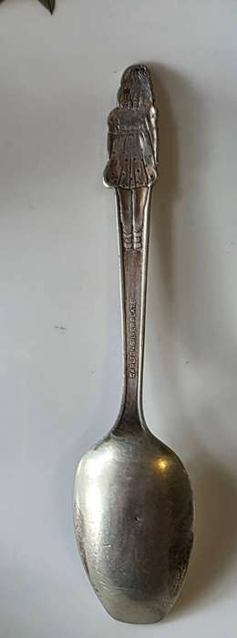 Carlton Silver Plate Marie Spoon, 1930's Spoon