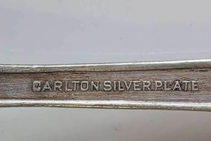 Carlton Silver Plate Marie Spoon, 1930's Spoon