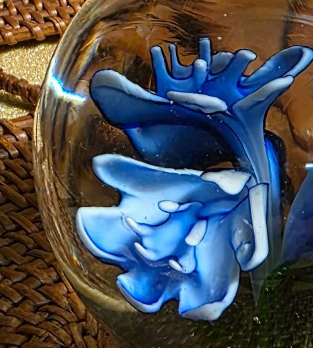GLASS PAPERWEIGHT