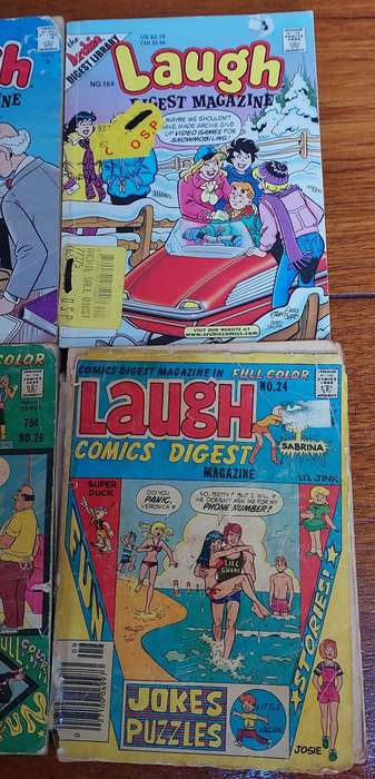 Vintage Comic Books - LAUGH