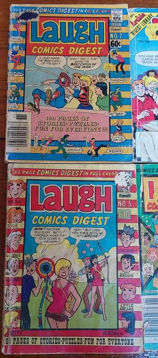 Vintage Comic Books - LAUGH