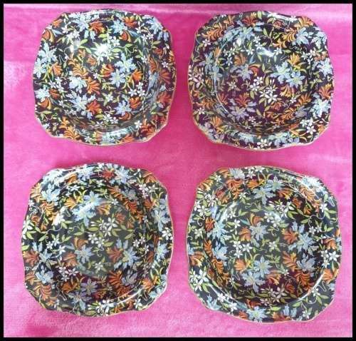 4 Royal Winton Bowls | 17 x 4 cm high |