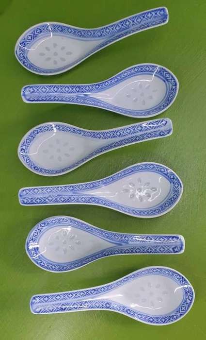 Oriental soup Spoons