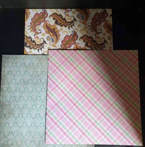 Scrapbook paper purchased in the USA (NEW)   3.5 KG