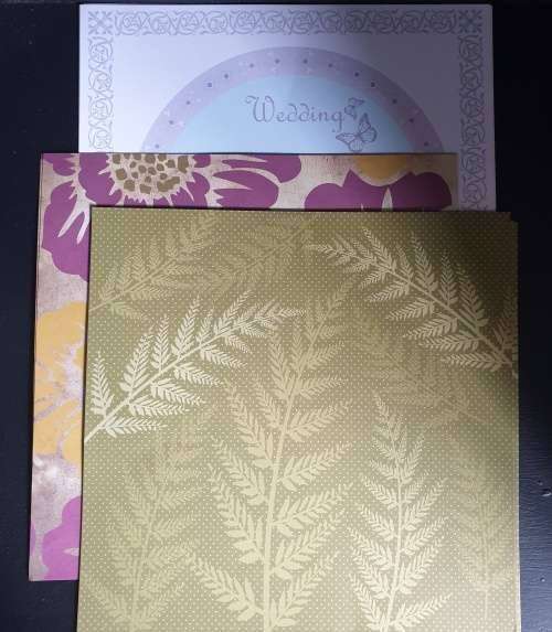 Scrapbook paper purchased in the USA (NEW)   3.5 KG