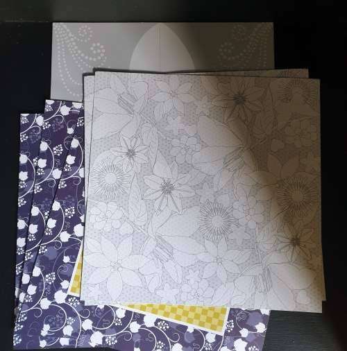 Scrapbook paper purchased in the USA (NEW)   3.5 KG