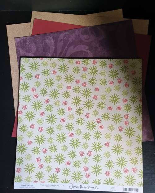 Scrapbook paper purchased in the USA (NEW)   3.5 KG