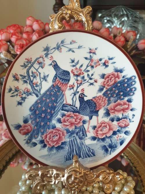 Vintage Oriental Wall Plate