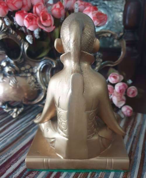 Gold Color Buddha figurine