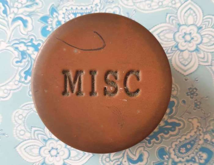 BRASS CONTAINER | STORAGE CONTAINER | VINTAGE |