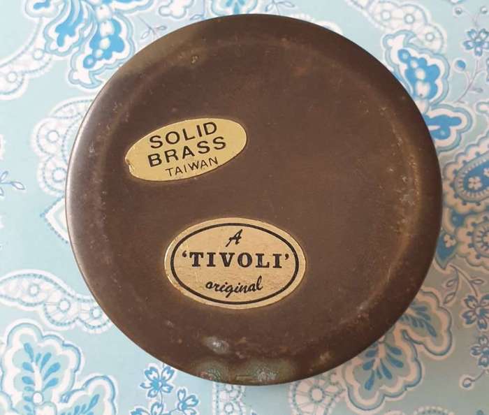 BRASS CONTAINER | STORAGE CONTAINER | VINTAGE |