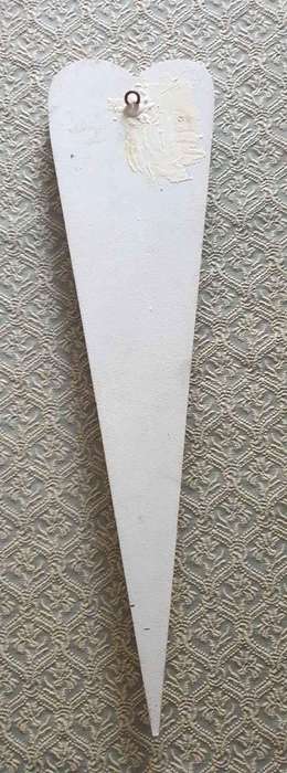 Heart tile wall art