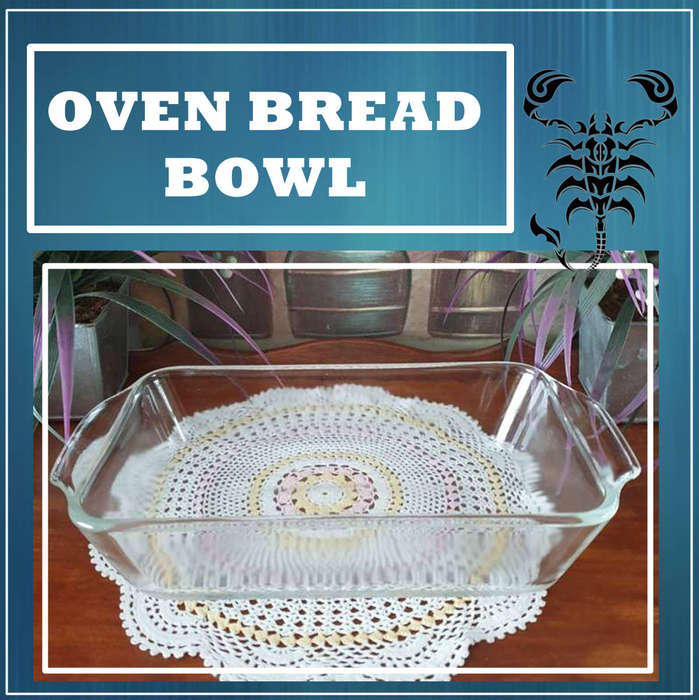 Glass Casserole Dish Bread Loaf