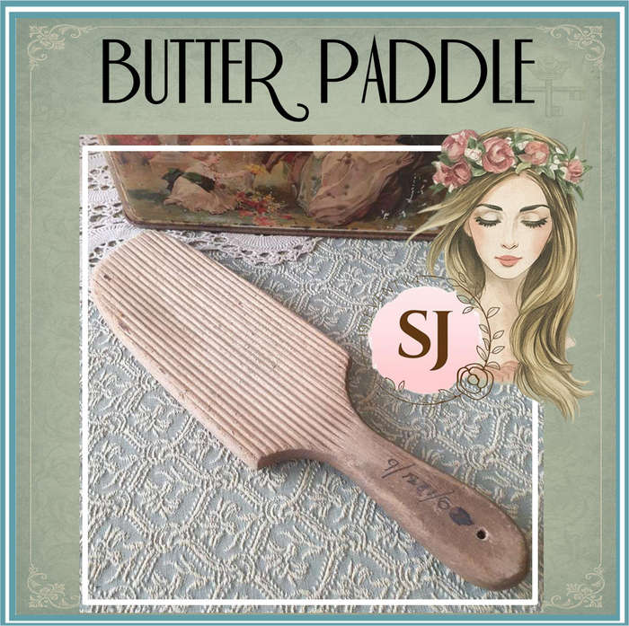 VINTAGE BUTTER PADDLE  | BOTTER SPAAN |