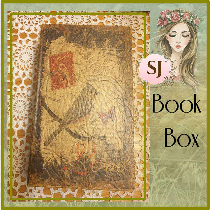 Wooden Book Box
