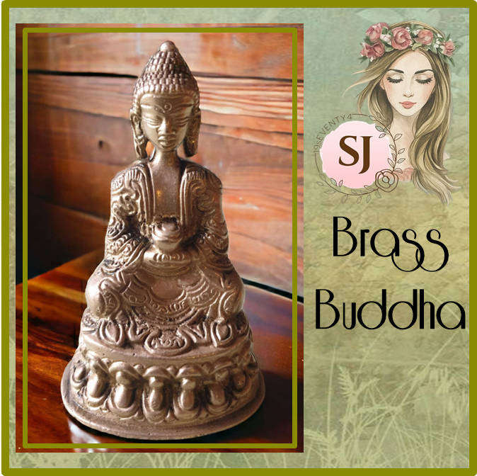 Tibetan Brass Buddha statue, Buddhism, lovely detail