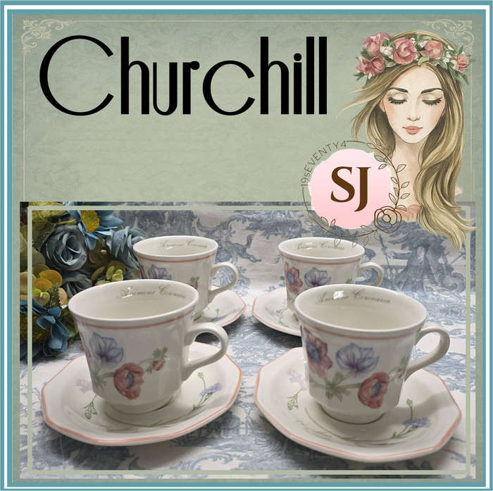 Churchill CUPS & SAUCERS