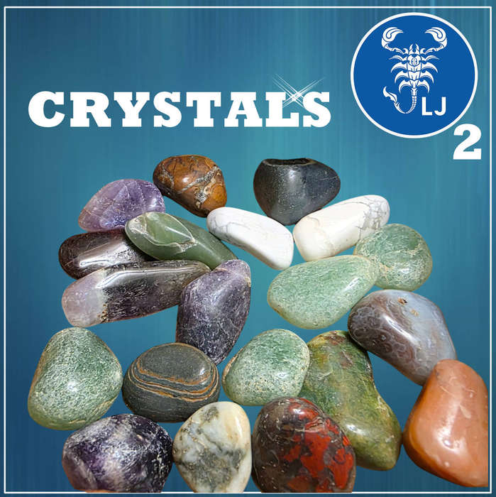 Tumble Stone and Crystals (02)   |  246 GRAMS |