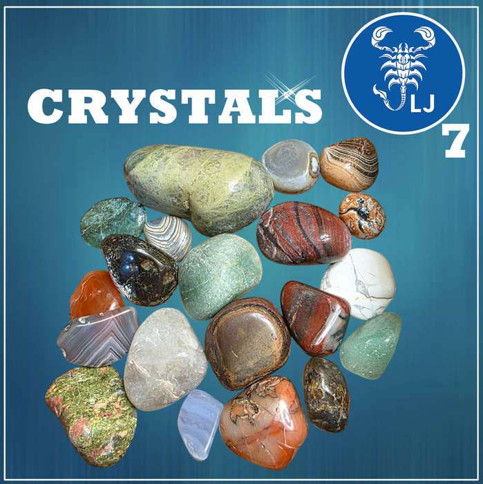 Tumble Stone and Crystals (07)   | 246 GRAMS  |