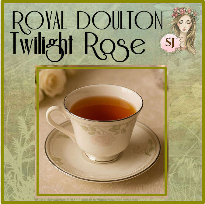 Royal Doulton Twilight Rose  | Cup & Saucer |
