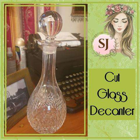 Cut Glass Decanter