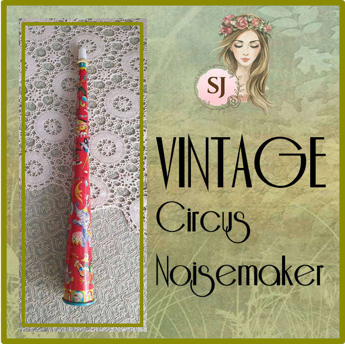 1950`s Metal NoiseMaker | Circus Noisemaker | made in Japan
