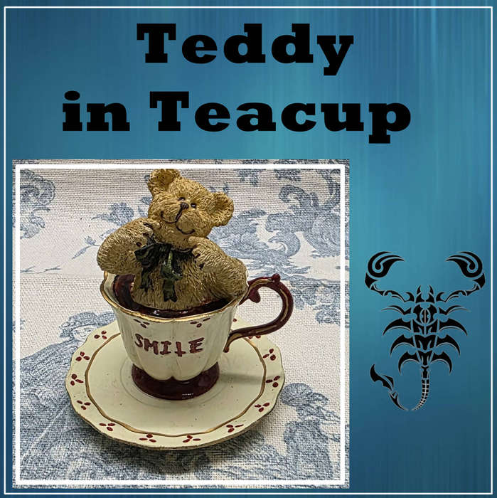 Collectable Teddy in Teacup