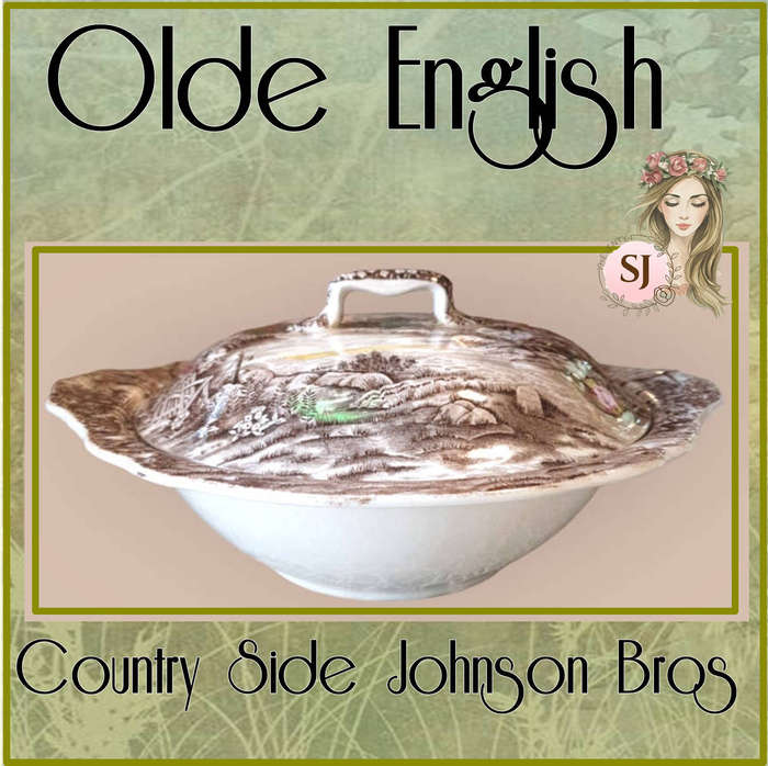 Olde English Country Side Johnson Bros | serving bowl | Manufactured 1970-1979 | 01 |