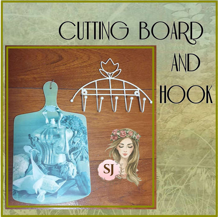 DISPLAY CUTTING BOARD AND HOOK