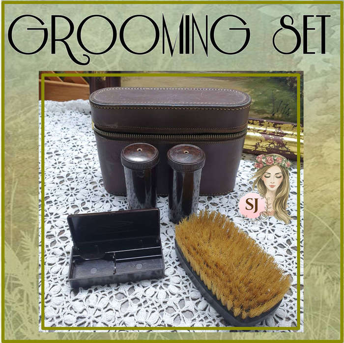 VINTAGE GROOMING SET